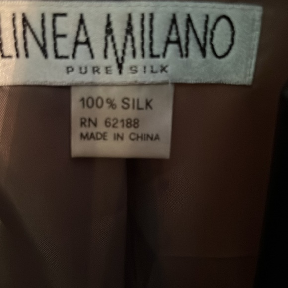 100% Silk Blazer - Picture 7 of 7